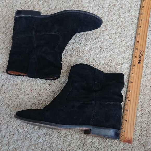 Isabel Marant Etoile Crisi black suede leather boots size 36 - Picture 7 of 12